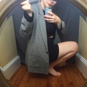 Over Sized Retro Blazer - Alia